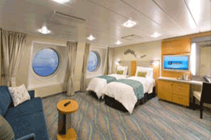 family oceanview stateroom Oasis of the Seas