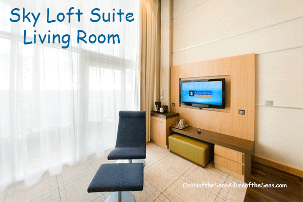 Photo: Sky loft Suite, Oasis of the Seas and Allure of the Seas, Royal Caribbean International Cruise Line