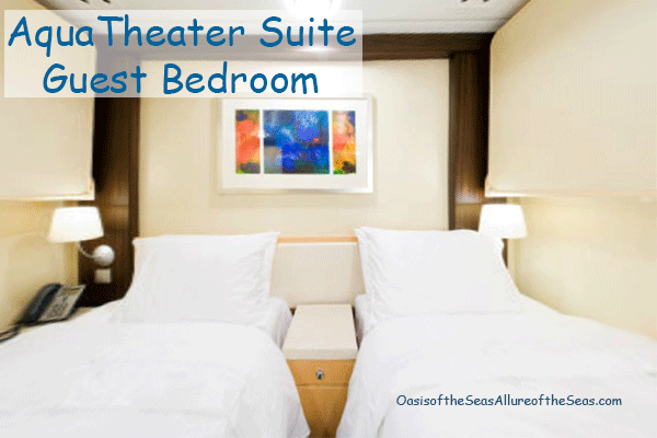 AquaTheater suite guest room photo on Oasis of the Seas and Allure of the Seas
