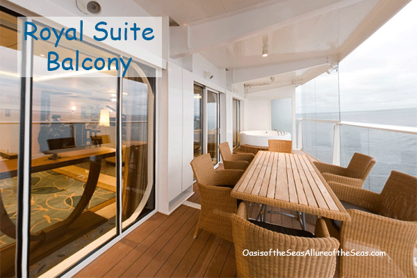 Photos: Royal Suite on Oasis Class Ships - Aurora Cruises and Travel