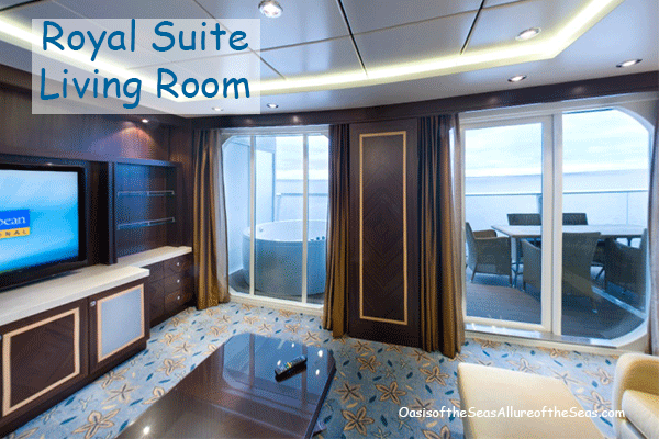 Photos: Royal Suite on Oasis Class Ships | Oasis of the Seas | Allure ...