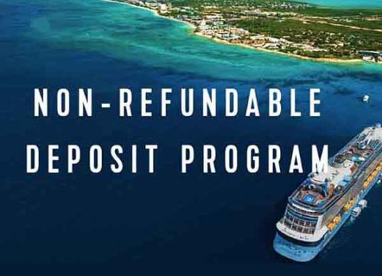 Royal Caribbean non-refundable deposit