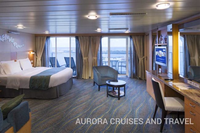 Accessible Junior Suite Oasis of the Seas Aurora Cruises and Travel