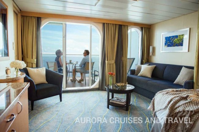 Junior Suite Oasis of the Seas Aurora Cruises and Travel