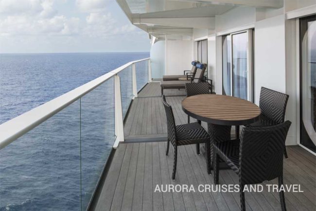 two-bedroom grand suite Harmony of the Seas from Aurora Cruises and Travel